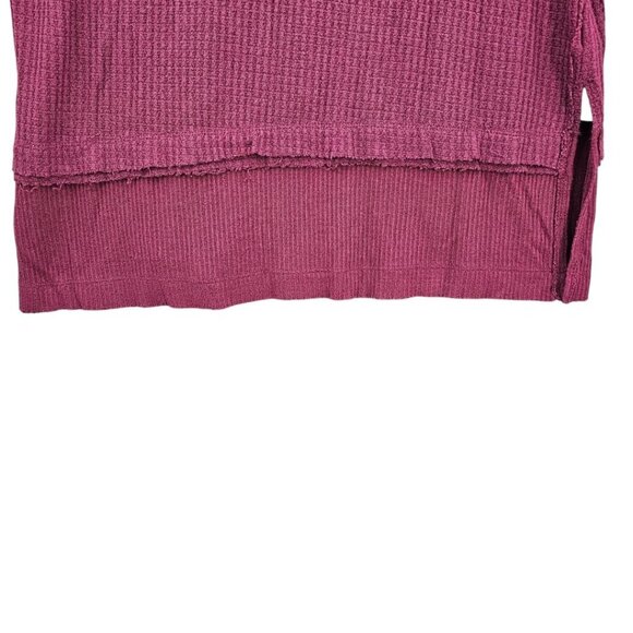 Free People Women XS Oversized North Shore Thermal Tunic Top‎ - Picture 3 of 11